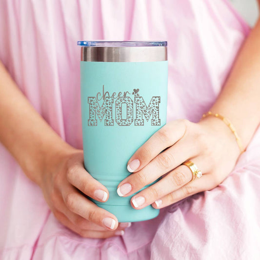 Cheer Mom 20oz Insulated Tumbler