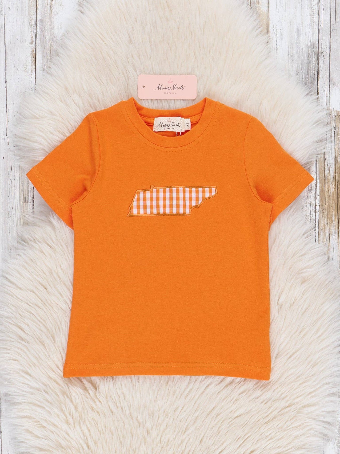 Tennessee Embroidered Gingham Shirt