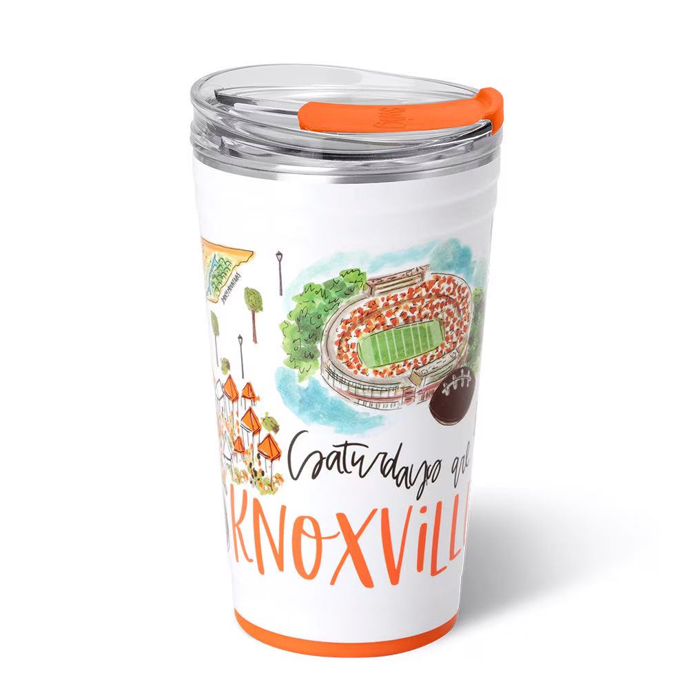 Swig Life Saturdays in Knoxville 24oz Party Cup Tennessee Volunteers