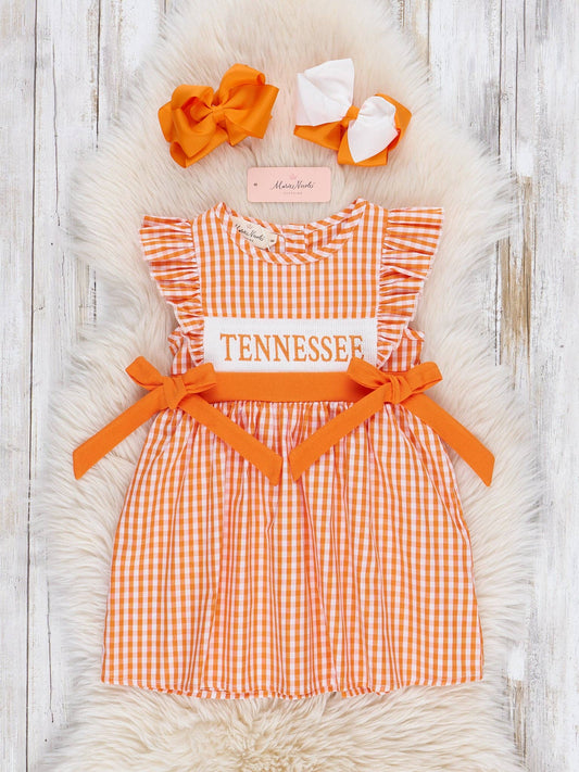 Tennessee Smocked Gingham Dress
