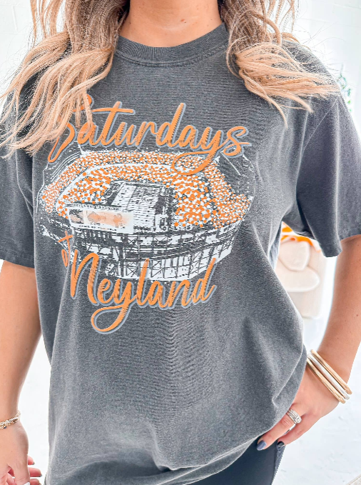 Saturdays at Neyland - Comfort Colors Tee in Pepper