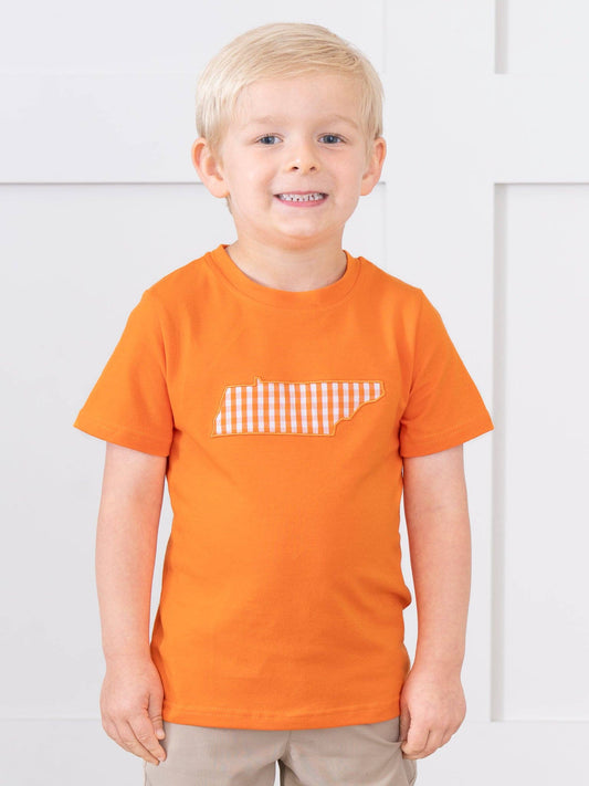Tennessee Embroidered Gingham Shirt